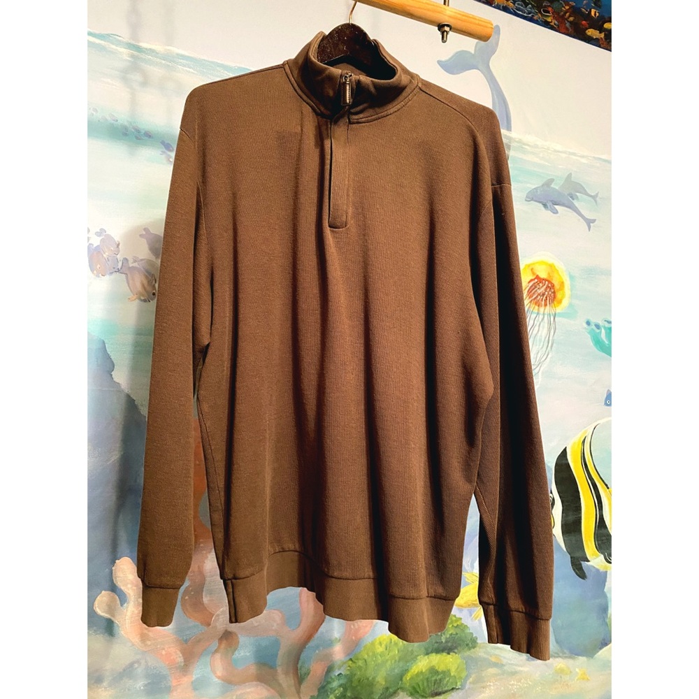 Roundtree & Yorke : Half Zip Sweater